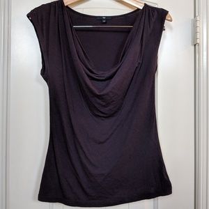 Gap Plum Drop Neck Top